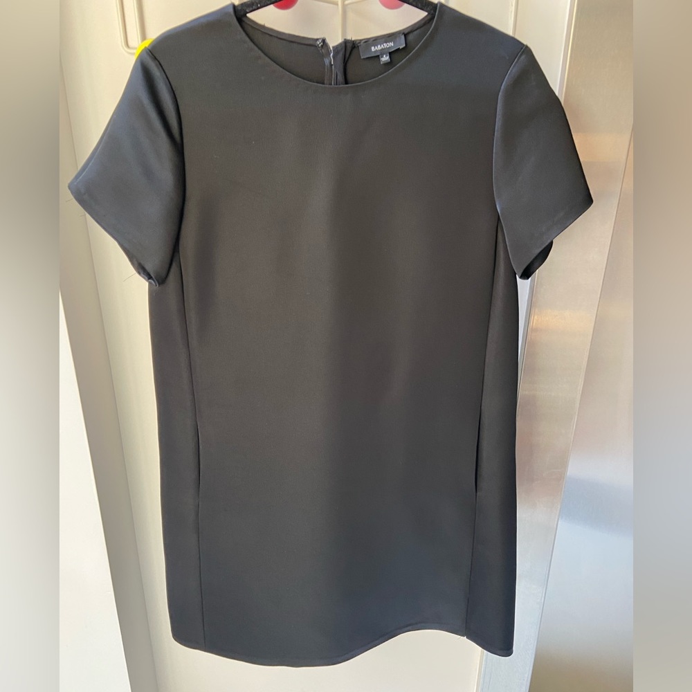 BABATON aritzia silk short dress size 8